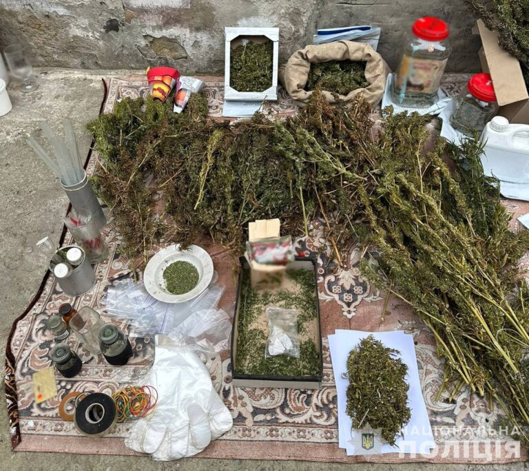На Житомирщині поліцейські розслідують діяльність злочинної групи наркодилерів