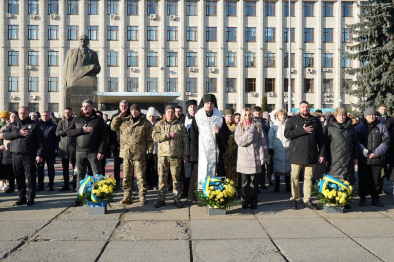 У Житомирі вшанували пам’ять Героїв, полеглих у боротьбі за Україну