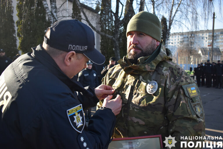 Відзнаками Президента України «За оборону України» нагороджено викладачів Житомирської академії поліції