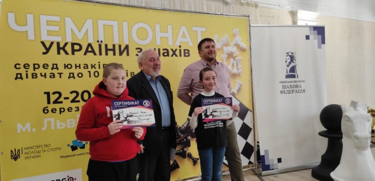 Вітаємо Кропивницьку Тетяну з гарним виступом на Чемпіонаті України з класичних шахів серед дівчат