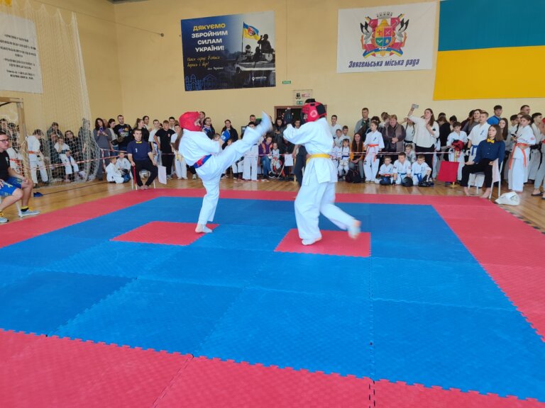 Відбувся Відкритий чемпіонат міста з кіокушинкай карате «Звягельські дзвони»