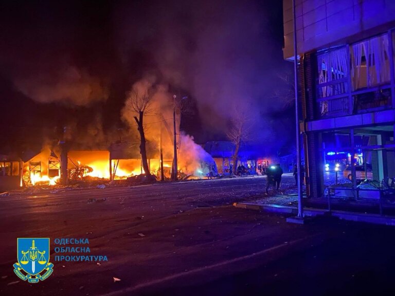 Чергова масована атака безпілотниками по Одесі – розпочато розслідування