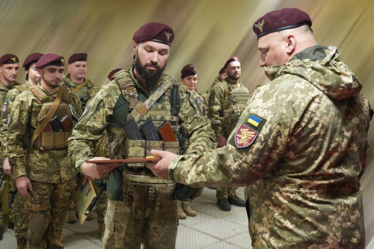 Воїни житомирської 95-ї бригади отримали державні нагороди!