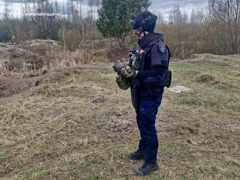 Вчора піротехніки ДСНС області знешкодили вибухонебезпечний предмет часів Другої світової війни