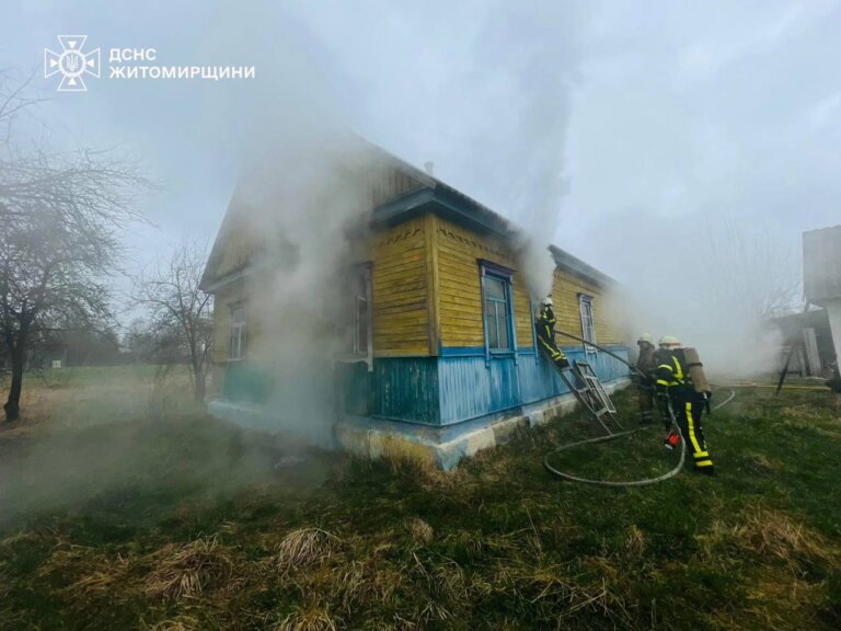 Під час ліквідації пожежі в оселі рятувальники виявили тіло загиблого