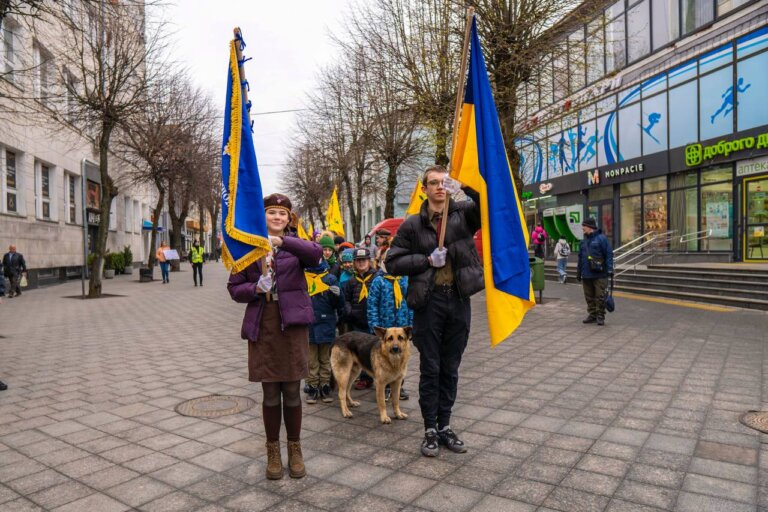 Житомирські пластуни урочисто відзначили 113-річчя найбільшої скаутської організації України — Пласту