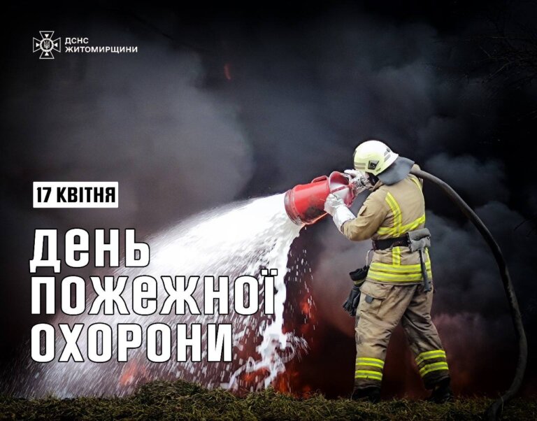 Начальник Головного управління ДСНС України у Житомирській області Дмитро НІКУЛЕСКО: Вітаю мужніх та сильних людей із професійним святом!