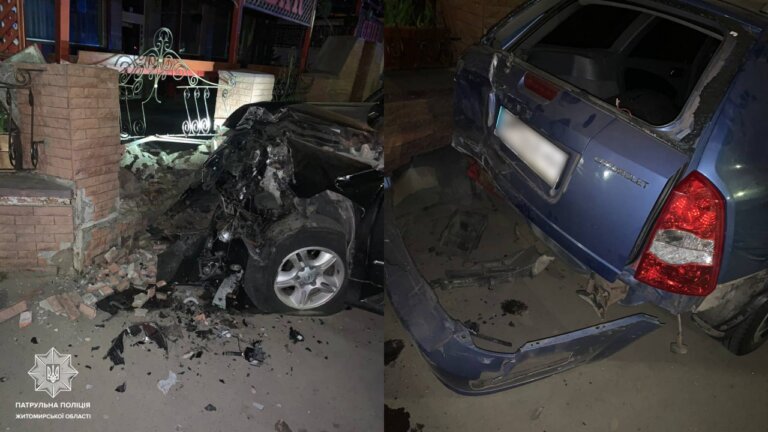 Нічна автопригода без потерпілих за участю трьох авто
