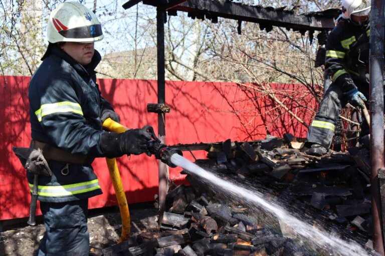 Рятувальники ліквідували пожежу у приватному домогосподарстві