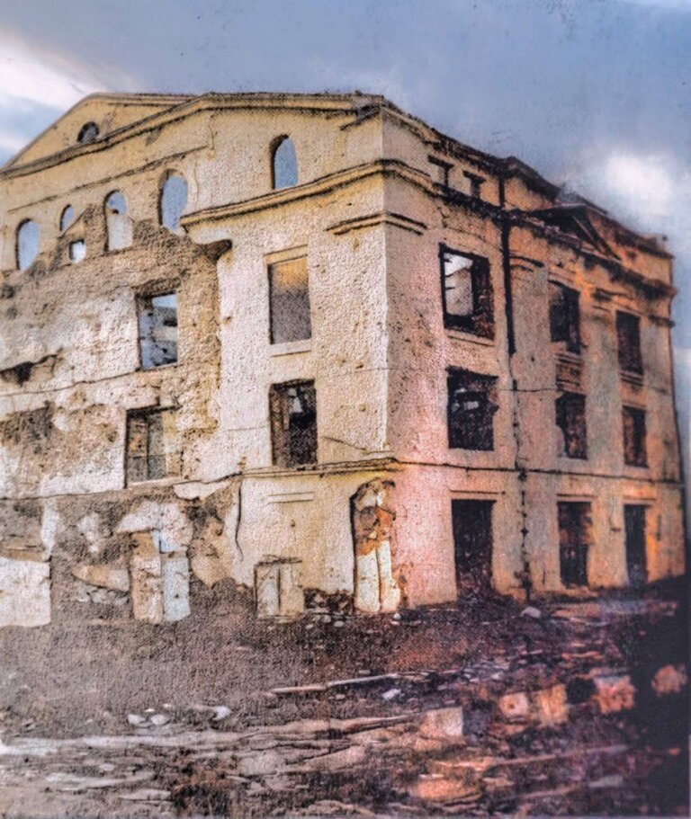 Фото старого Житомира. Будинок барона Івана де Шодуара зруйнований під час Другої світової війни. ФОТО