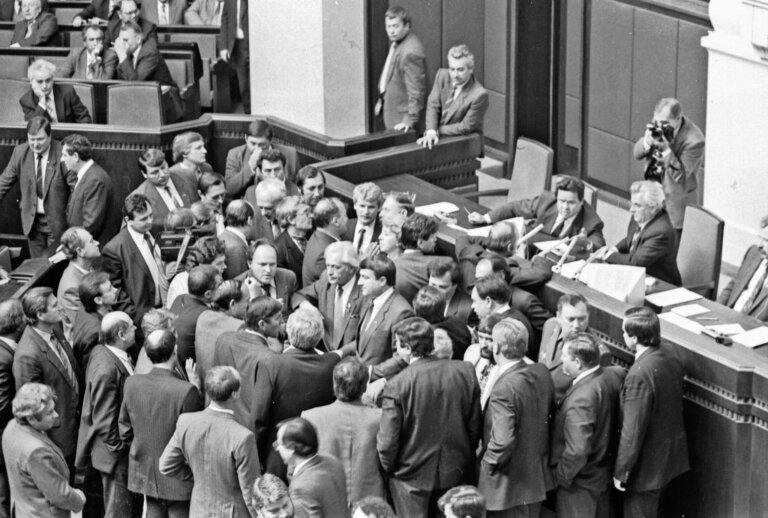 Віталій Мельничук: 15 травня 1990 року 35 роки тому о 10-00 Голова ЦВК відкрив перше засідання новообраної Верховної Ради Української РСР дванадцятого скликання