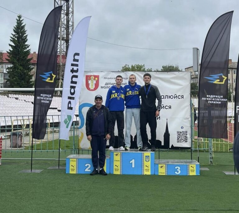 Юні легкоатлети Житомирщини здобули сім медалей на чемпіонаті України
