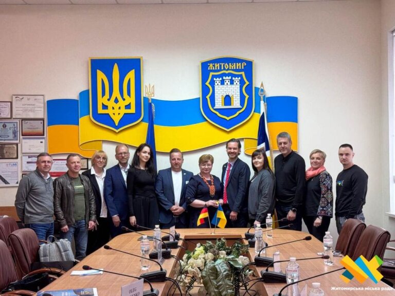 Офіційний візит делегації з Дортмунда до Житомира: обговорення спільних проєктів та напрямків співробітництва