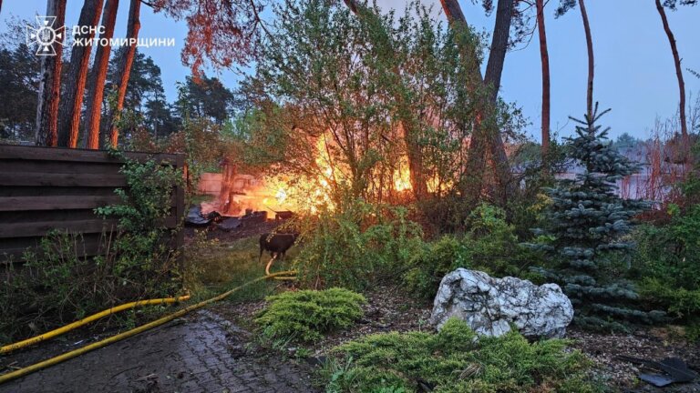 Сьогодні вночі Житомирщина знову опинилася під ударом ворога