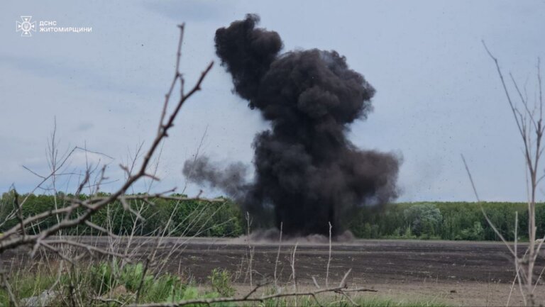 На Житомирщині знешкоджено дві міни часів Другої світової війни!