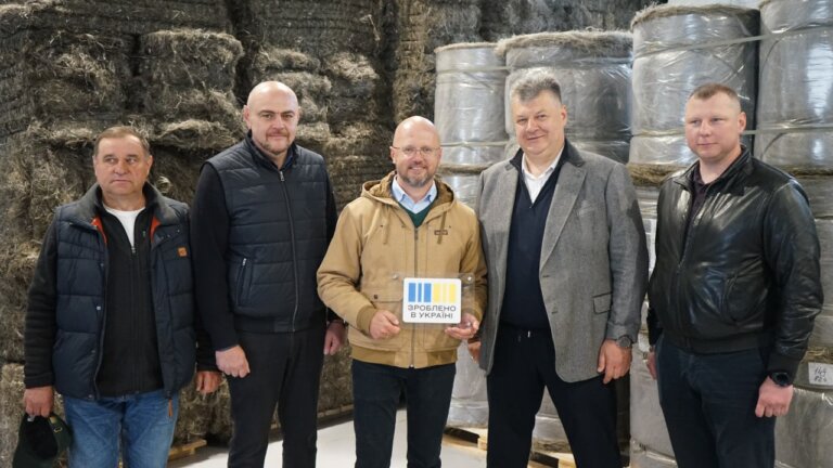 На Житомирщині відбувся офіційний запуск першої лінії переробки промислових конопель