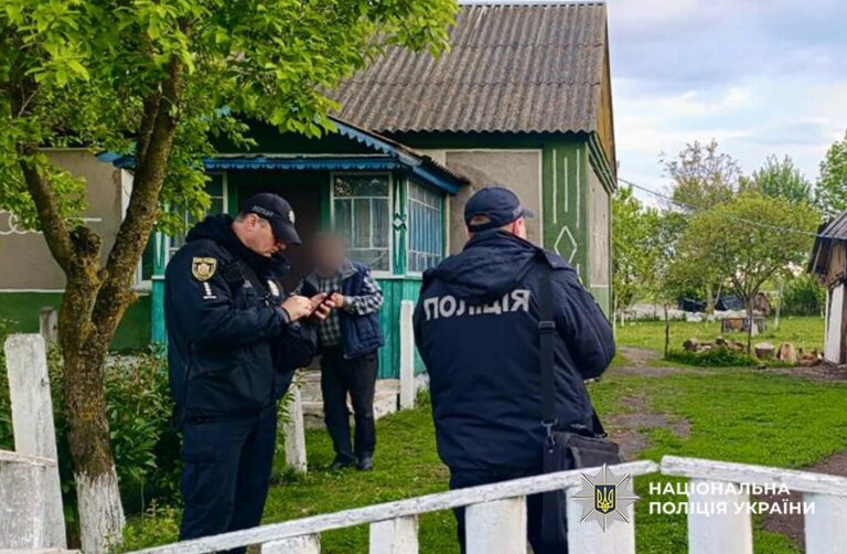 На Звягельщині поліцейські затримали причетного до травмування чоловіка