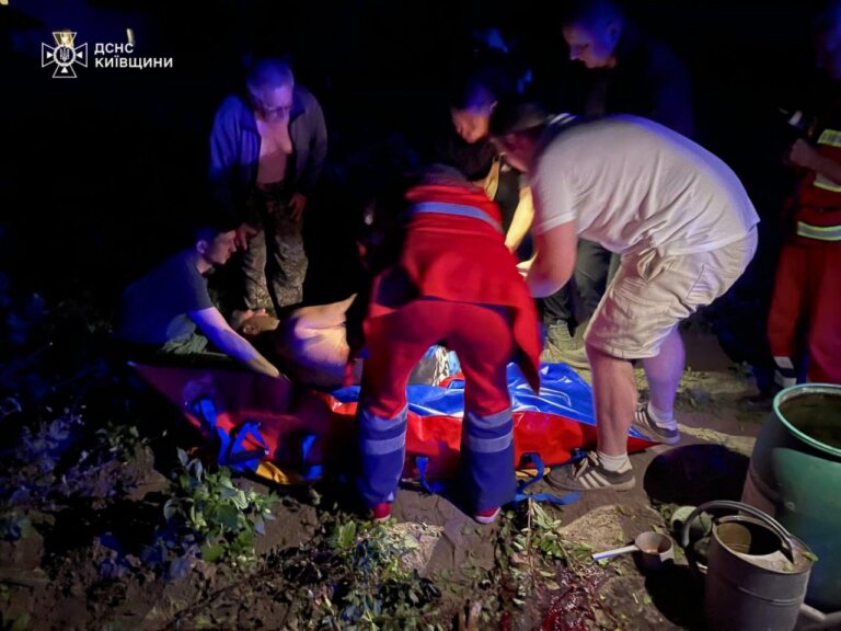 Київщина:внаслідок нічної ворожої атаки постраждало двоє людей