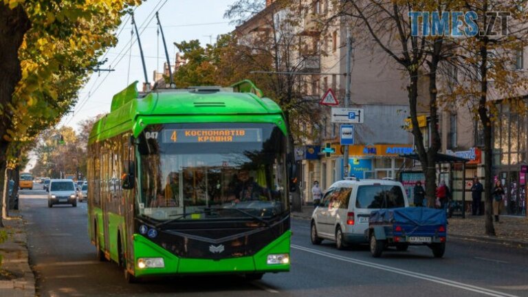 З 21 червня тролейбусний маршрут № 4А «Крошня – вул. Фещенка-Чопівського – м-н Польовий» працюватиме і у вихідні дні