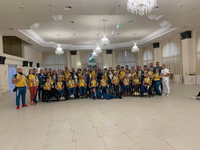 Відбувся Чемпіонат Європи з пара-армрестлінгу