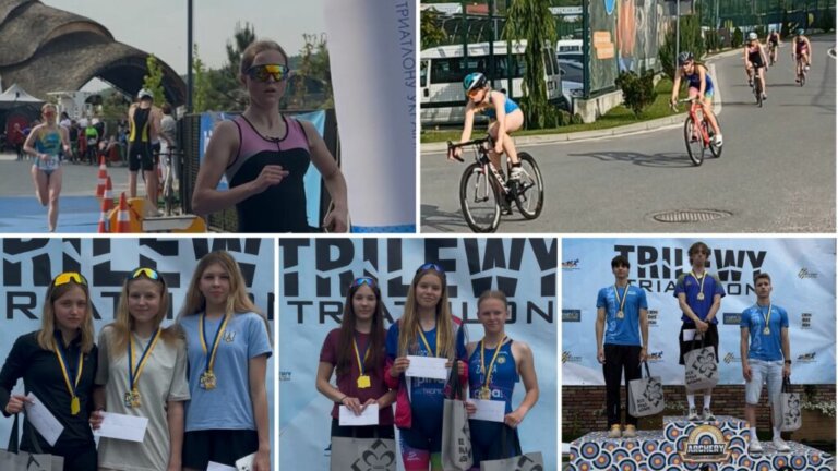 Житомирські триатлоністи здобули 12 призових місць на чемпіонаті України у Львові