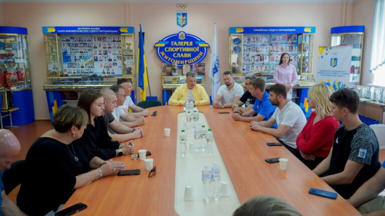 Найкращі спортсмени Житомирщини та їхні тренери отримали відзнаки від обласного відділення Національного олімпійського комітету