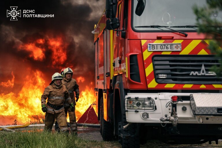 Сьогодні вночі ворог здійснив чергову масовану комбіновану атаку на Полтавщину