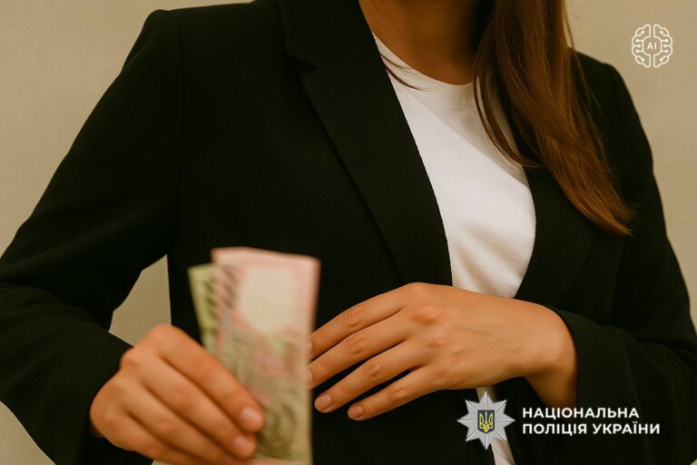У Житомирі поліцейські викрили причетну до привласнення коштів роботодавців