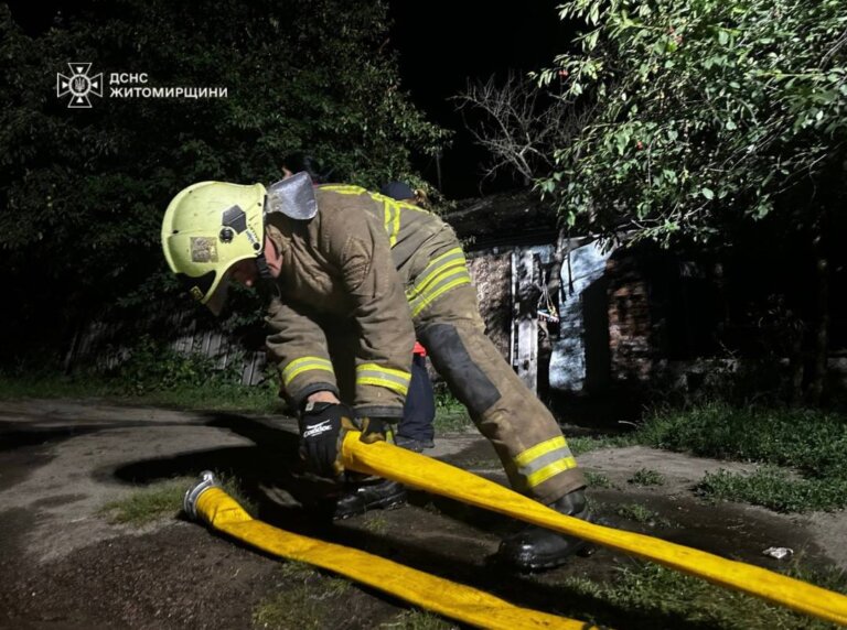 Ліквідовано пожежу в житловому будинку в Житомирі!