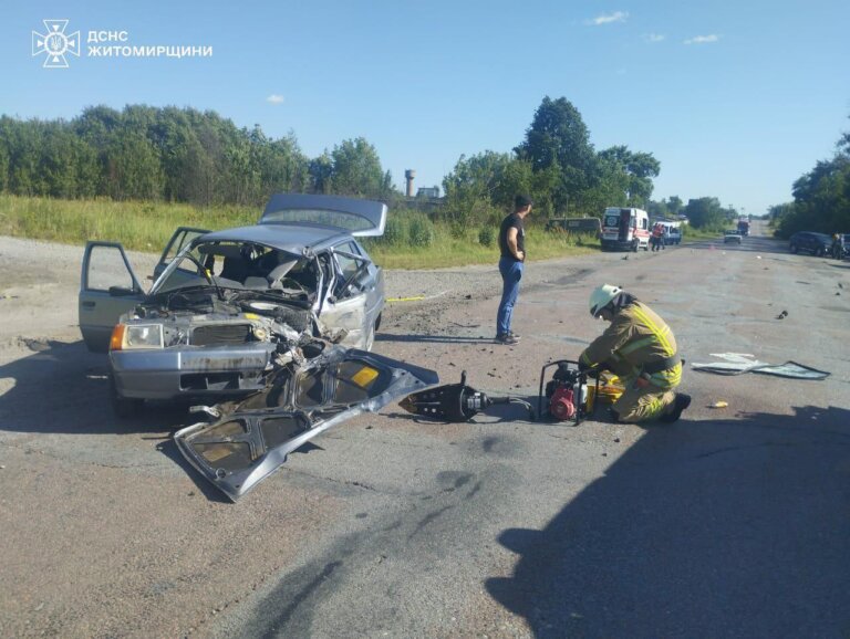 Вчора під вечір рятувальники залучалися до ліквідації наслідків дорожньо-транспортної пригоди