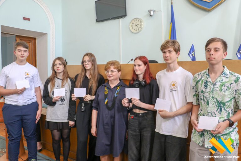У Житомирі відзначили обдаровану молодь та педагогічних працівників міста