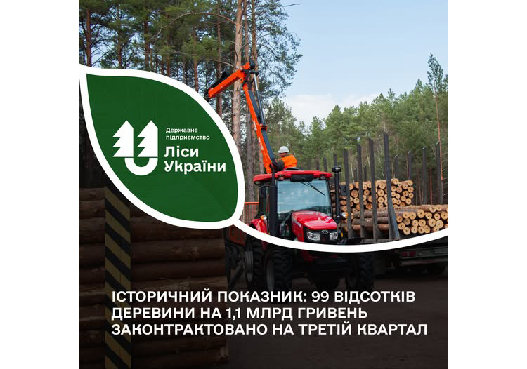 Історичний рекорд для Столичної філії ДП «Ліси України»