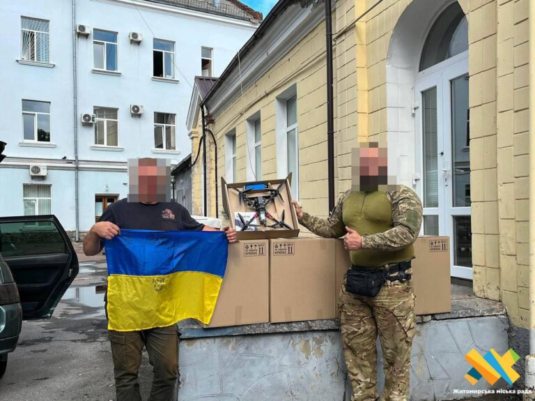 Житомирська громада передала FPV-дрони на Запорізький напрямок