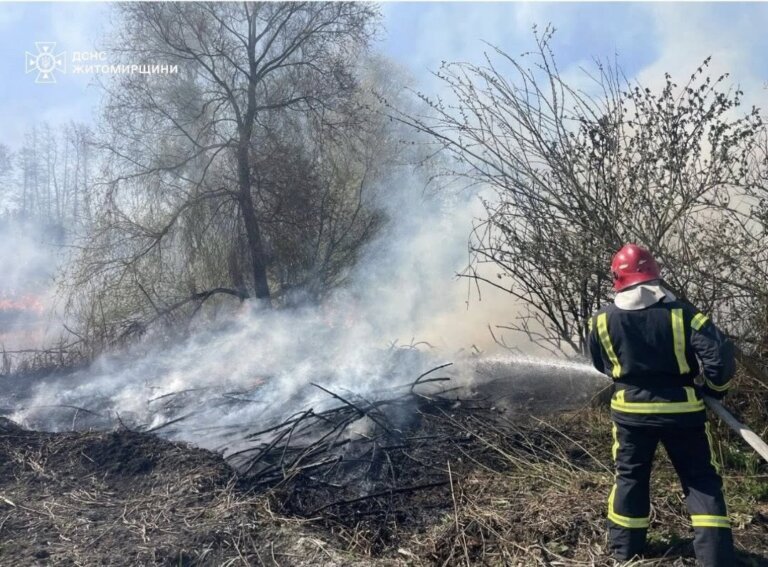 Протягом минулої доби рятувальники ліквідували 4 загоряння сухостою!