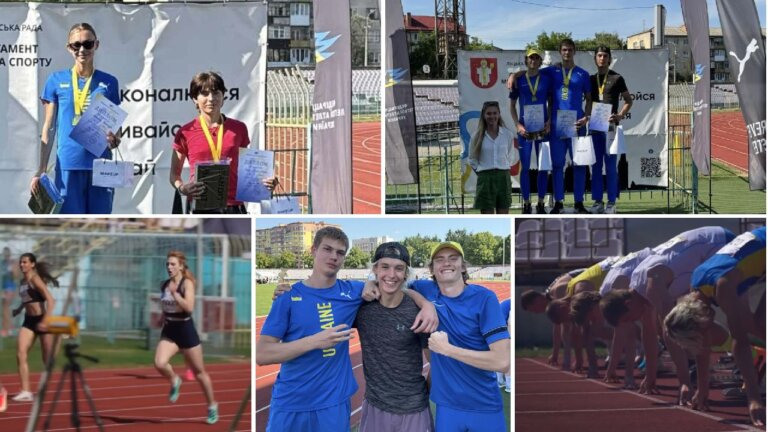 Легкоатлети Житомирщини здобули медалі на чемпіонаті України серед юніорів