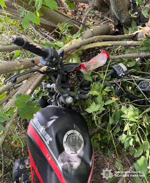 Бердичівські поліцейські встановлюють обставини травмування 15-річного мотоцикліста