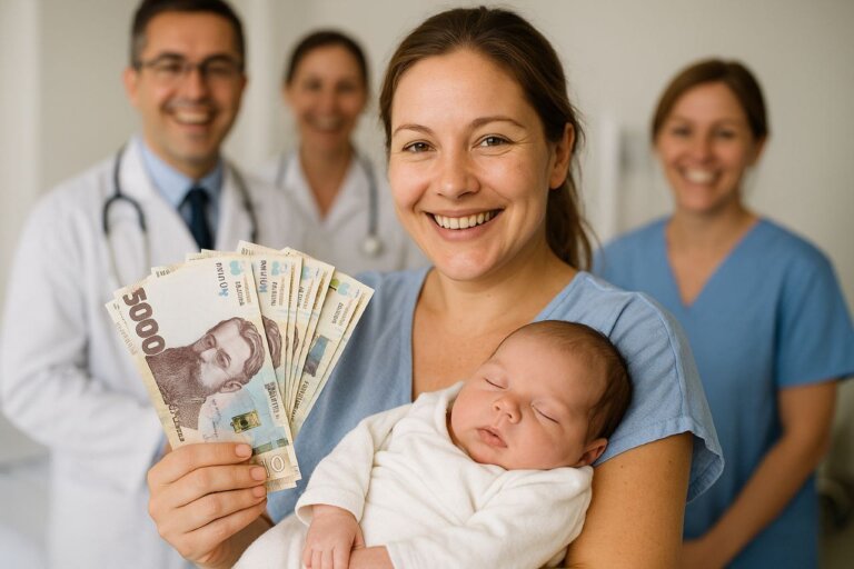 За народження дитини в Україні будуть платити 50.000 грн, — Шмигаль