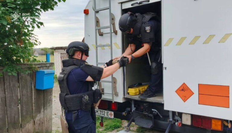 На Житомирщині знову знахідки зі смертельним минулим