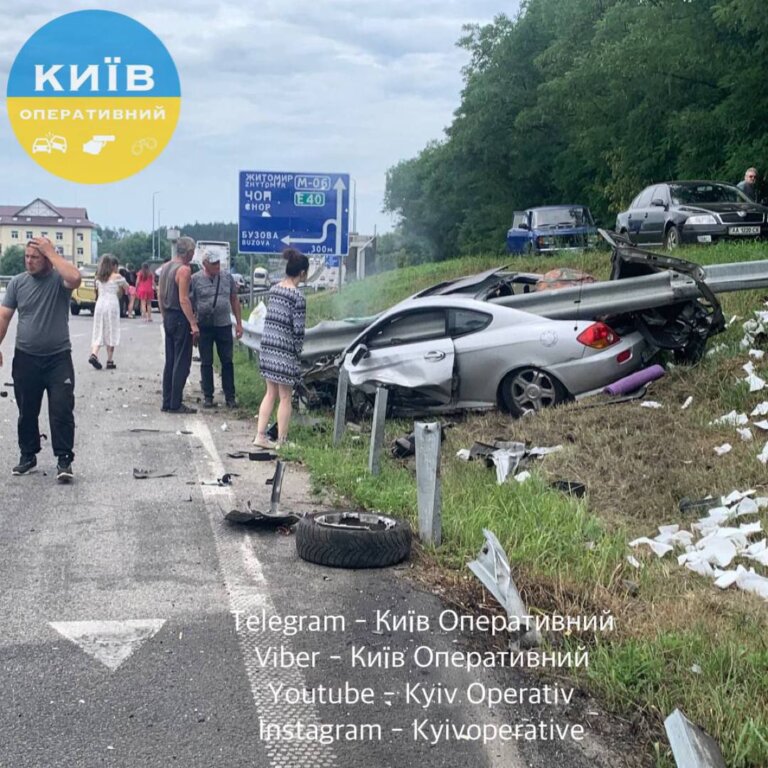 Жах на Київщині: на трасі «Київ – Житомир» водію відірвало голову