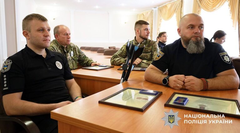 Поліцейські Житомирщини отримали державні відзнаки