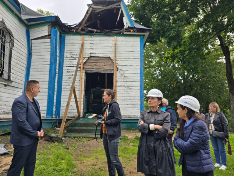 За підтримки ЮНЕСКО тривають роботи зі збереження унікальної дерев’яної церкви на Житомирщині
