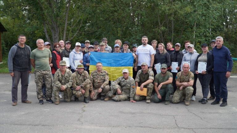 Чергова група представників держустанов області взяла участь у підготовці до нацспротиву