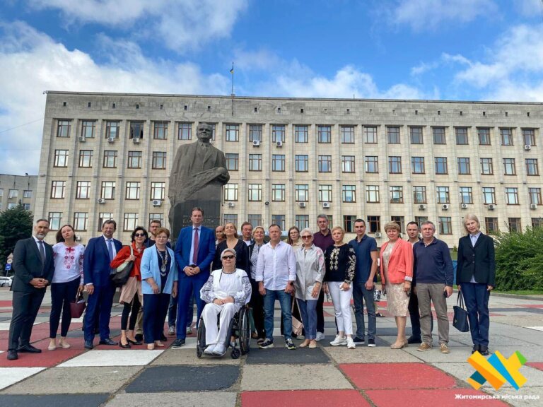 “Це особливе партнерство,” — мер Касселя Свен Шоллер про співпрацю з Житомиром