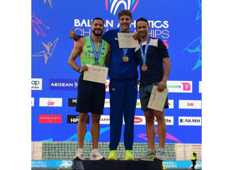 Дмитро Багінський здобув золото на чемпіонаті Асоціації балканських легкоатлетичних федерацій серед дорослих