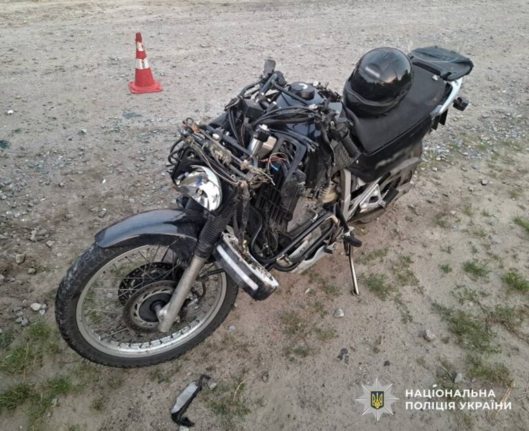 У Бердичеві поліція розслідує ДТП з травмуванням неповнолітнього мотоцикліста