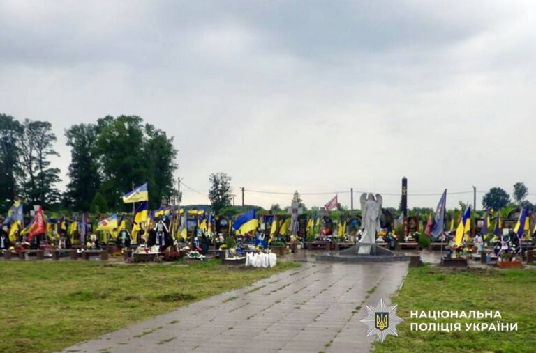 Жителька Звягельщини постане перед судом за наругу над могилами військовослужбовців: слідчі поліції завершили розслідування