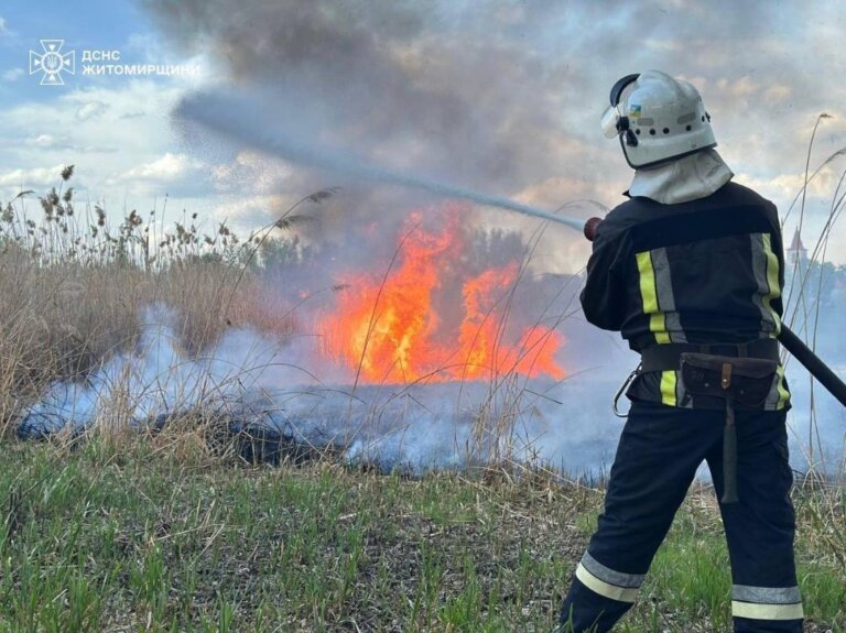 Протягом минулої доби рятувальники ліквідували 5 загоряння сухостою!