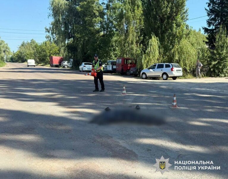 У Коростені поліцейські встановлюють обставини смертельної ДТП