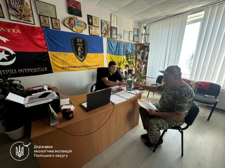 Екоінспекцією Поліського округу розпочато планову перевірку Ярунської сільської та Ємільчинської селищної рад на Житомирщині