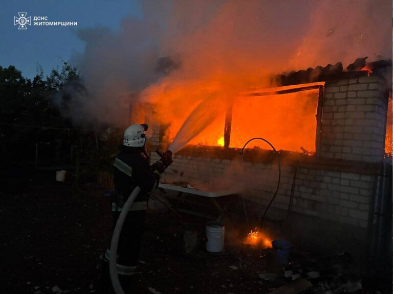 Під час ліквідації пожежі в оселі рятувальники виявили тіло загиблого